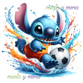 Stitch Futbolista