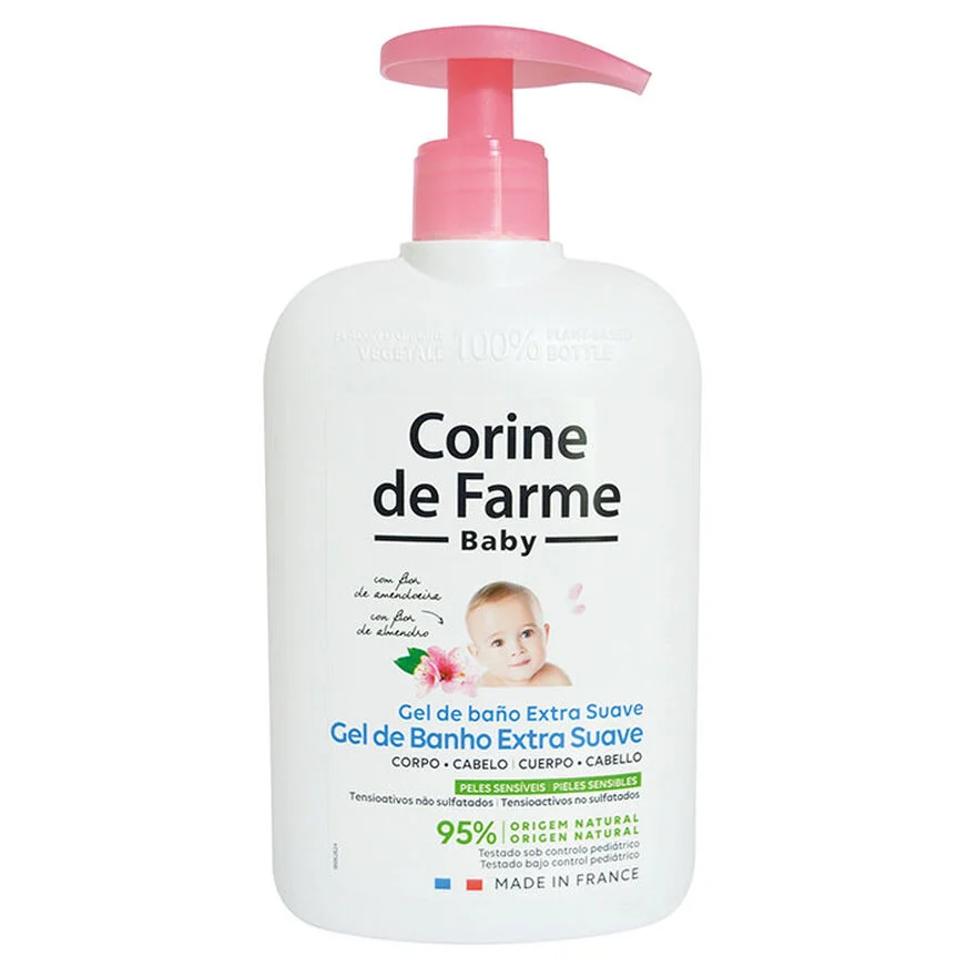 Gel Baño Extra Suave Flor de Almendro 500ml Corine de Farme